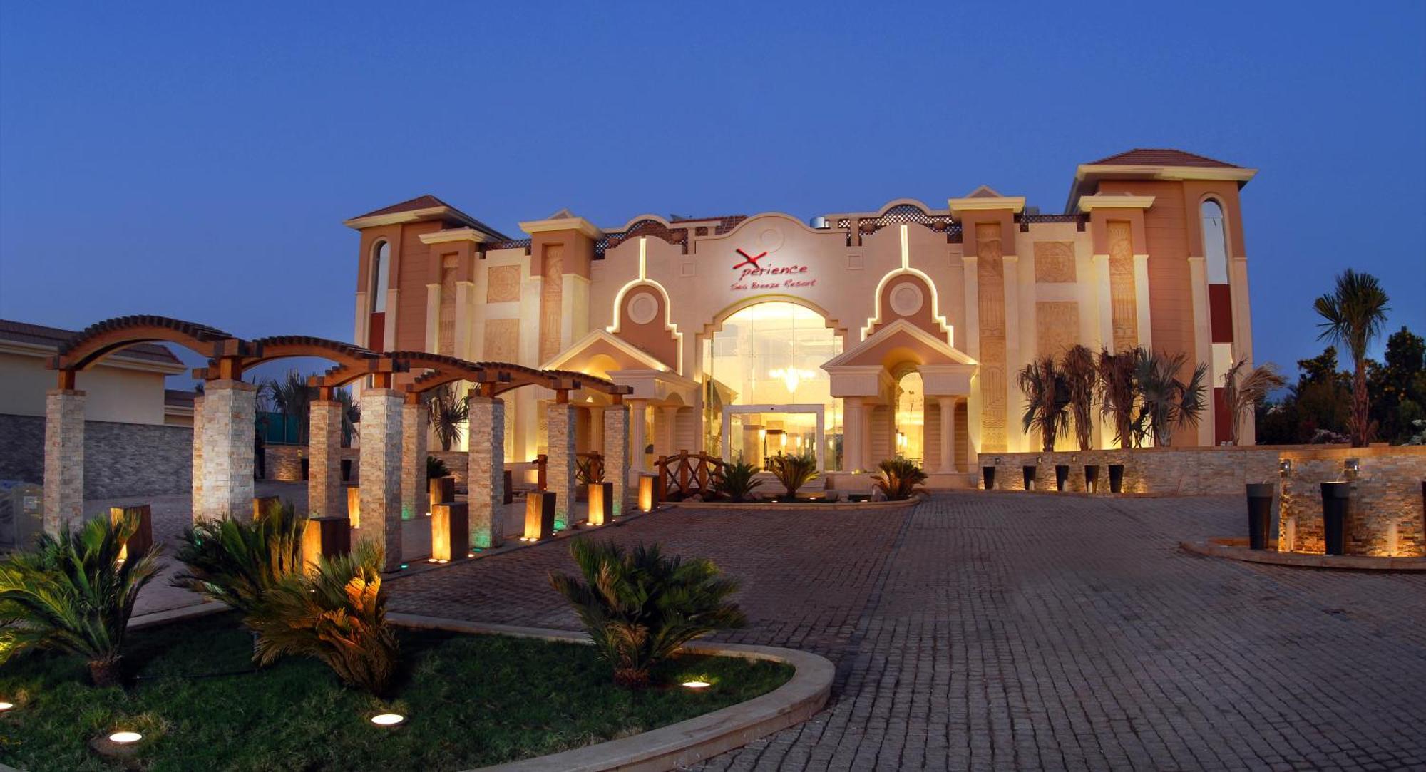 Xperience Sea Breeze Resort (Adults Only) Sharm el Sheikh Esterno foto The main entrance of the hotel
